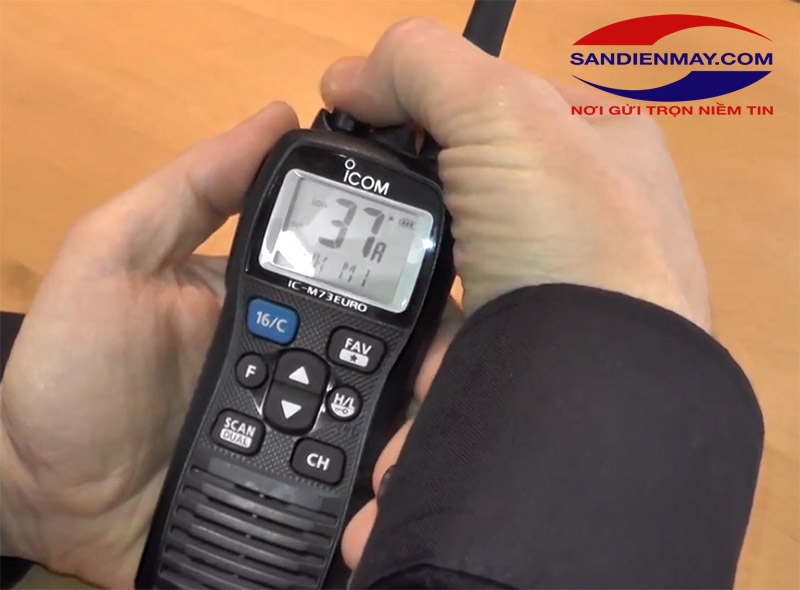 hướng dẫn dùng bộ đàm icom
